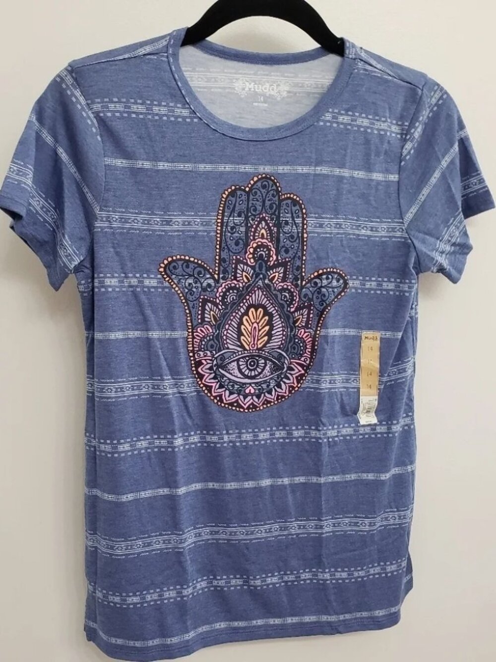 Mudd Short Sleeve Graphic Short Sleeve T shirt Girls Sz 14